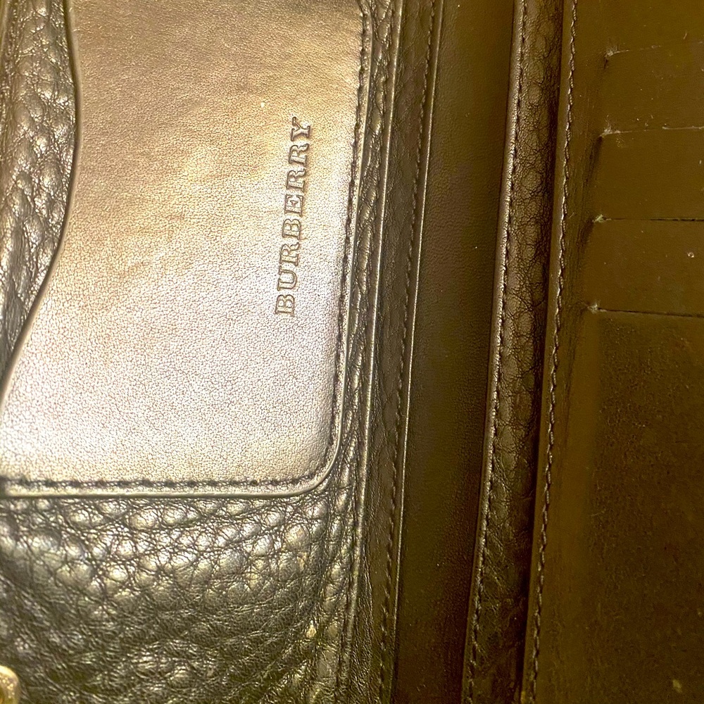 Worn Burberry Wallet